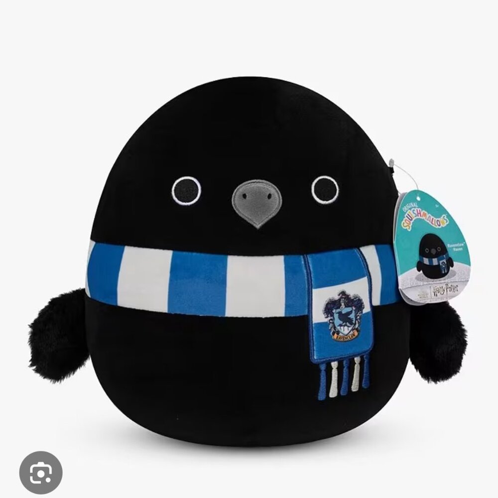 Squishmallows Original Harry Potter 10-Inch Ravenclaw Raven Plush Toy NWT